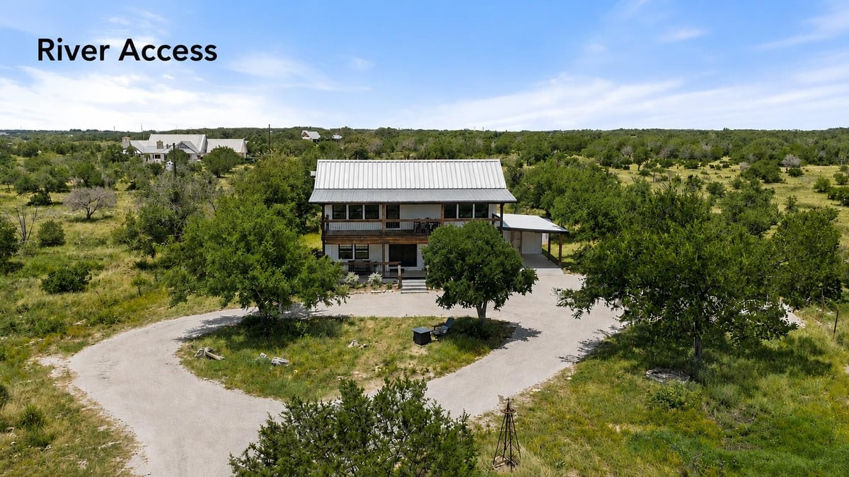 View 784 River View DR in Pedernales 784 River View DR - front exterior - Luxury home in Pedernales, Johnson City, TX