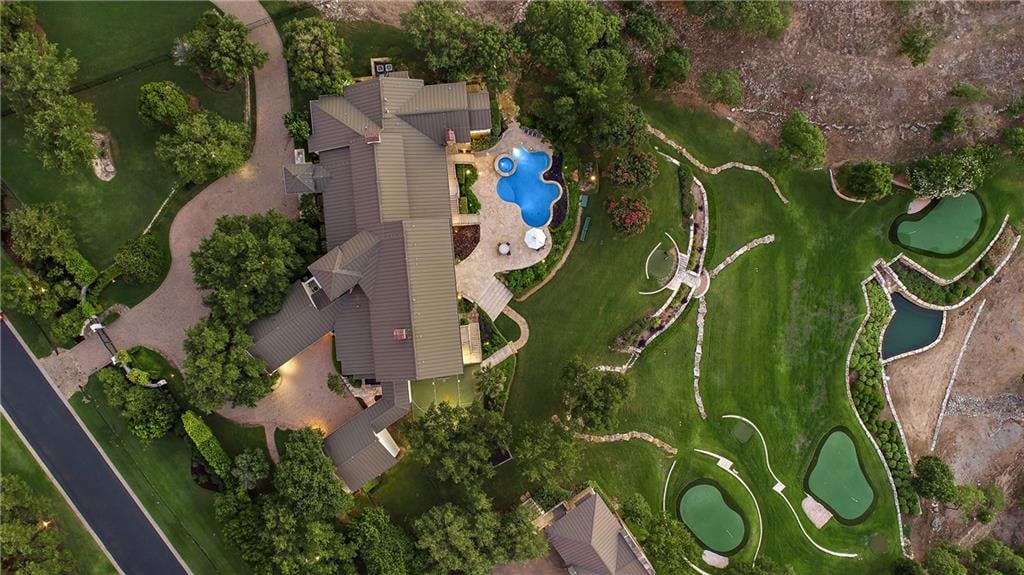 View 7849 Escala Dr in Barton Creek Sec J Ph 02 7849 Escala Dr - front exterior - Luxury home in Barton Creek Sec J Ph 02, Austin, TX