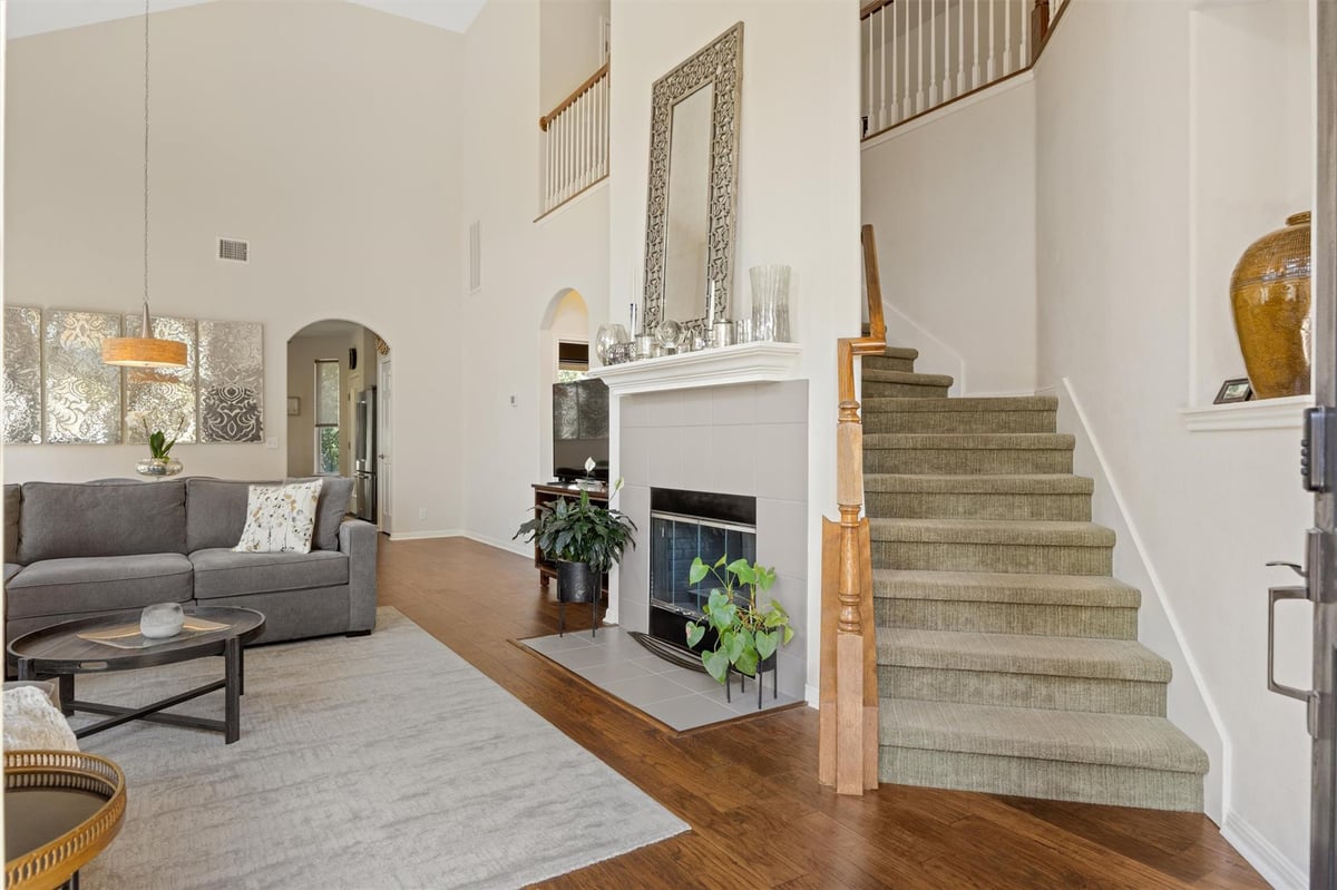 Primary bedroom at 7901 Southwest Pkwy Unit #4 - 3 bed 2 bath home