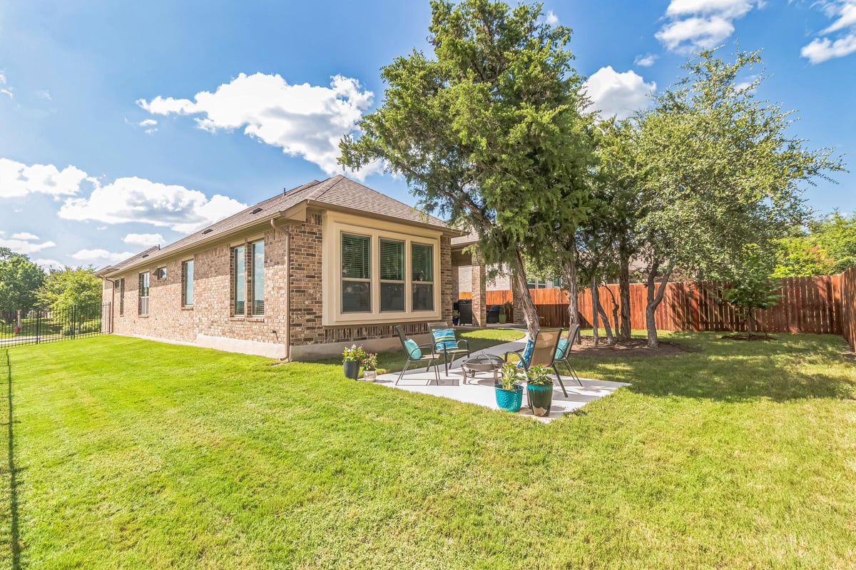 Primary bedroom at 7901 Sunrise Ravine Pass - 4 bed 2 bath home