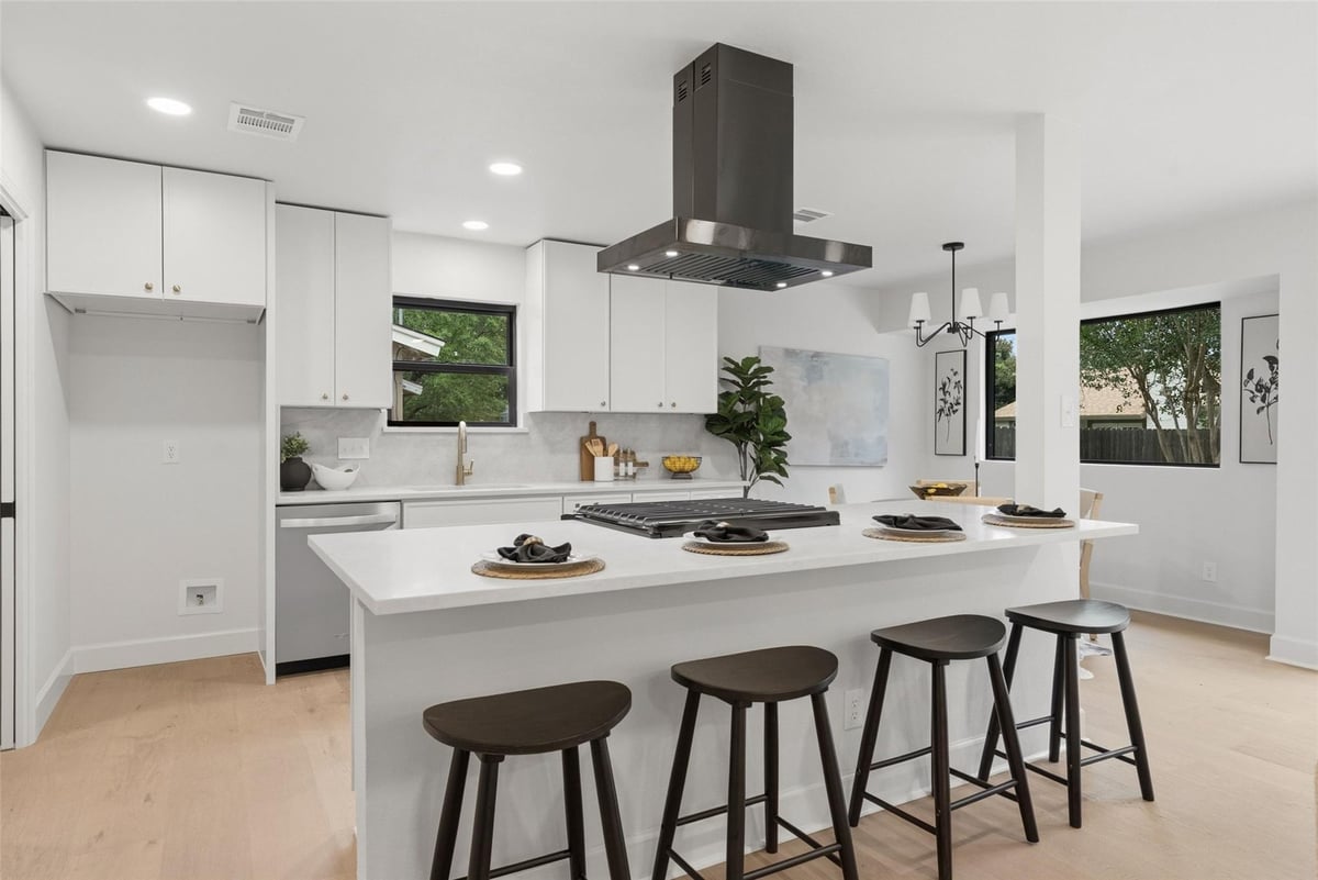 Kitchen at 7903 Woodcroft Dr - 3 bed 2 bath home