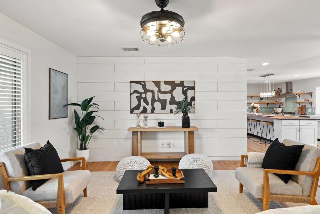 Living area at 7907 Tisdale Dr - 4 bed 2 bath home