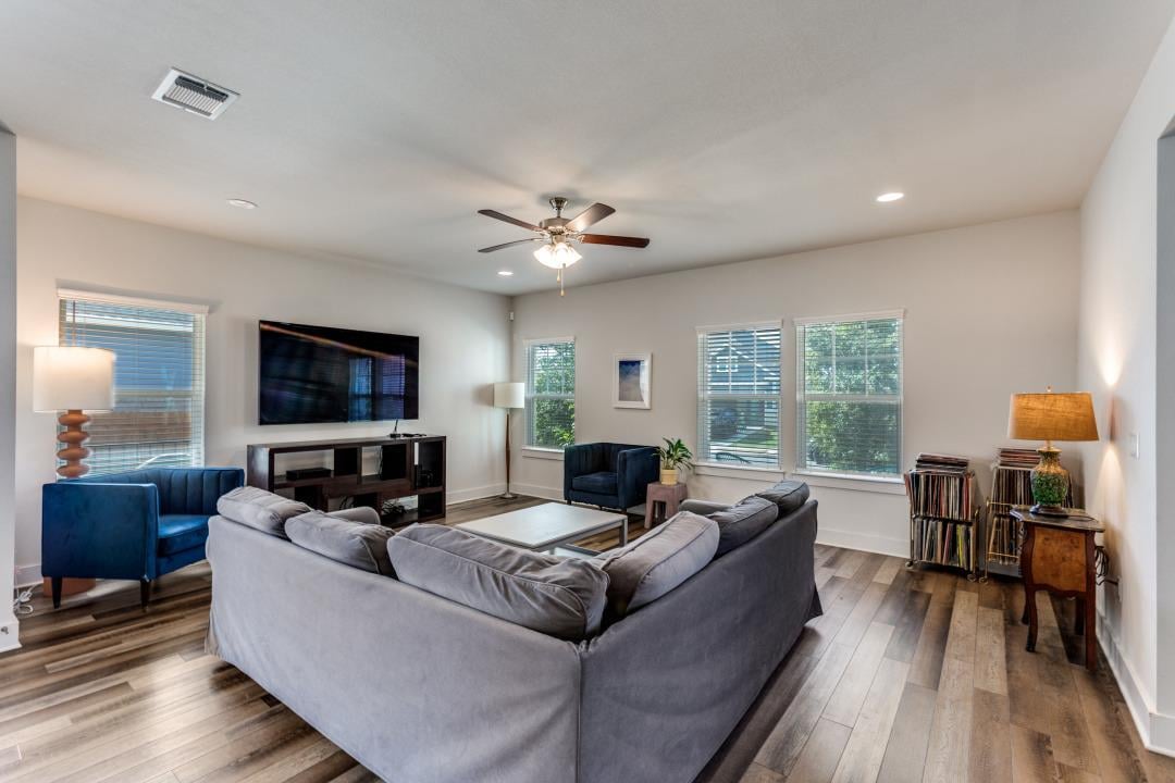 Primary bedroom at 7909  Donnelley Dr - 3 bed 2 bath home