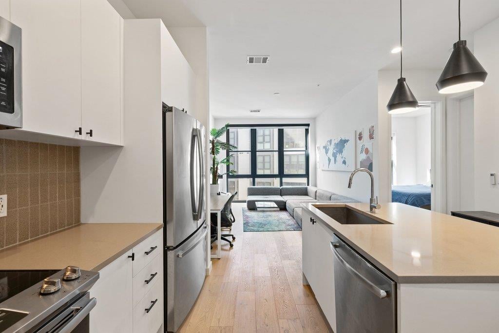Kitchen at 800 Embassy Dr Unit #413 - 1 bed 1 bath home