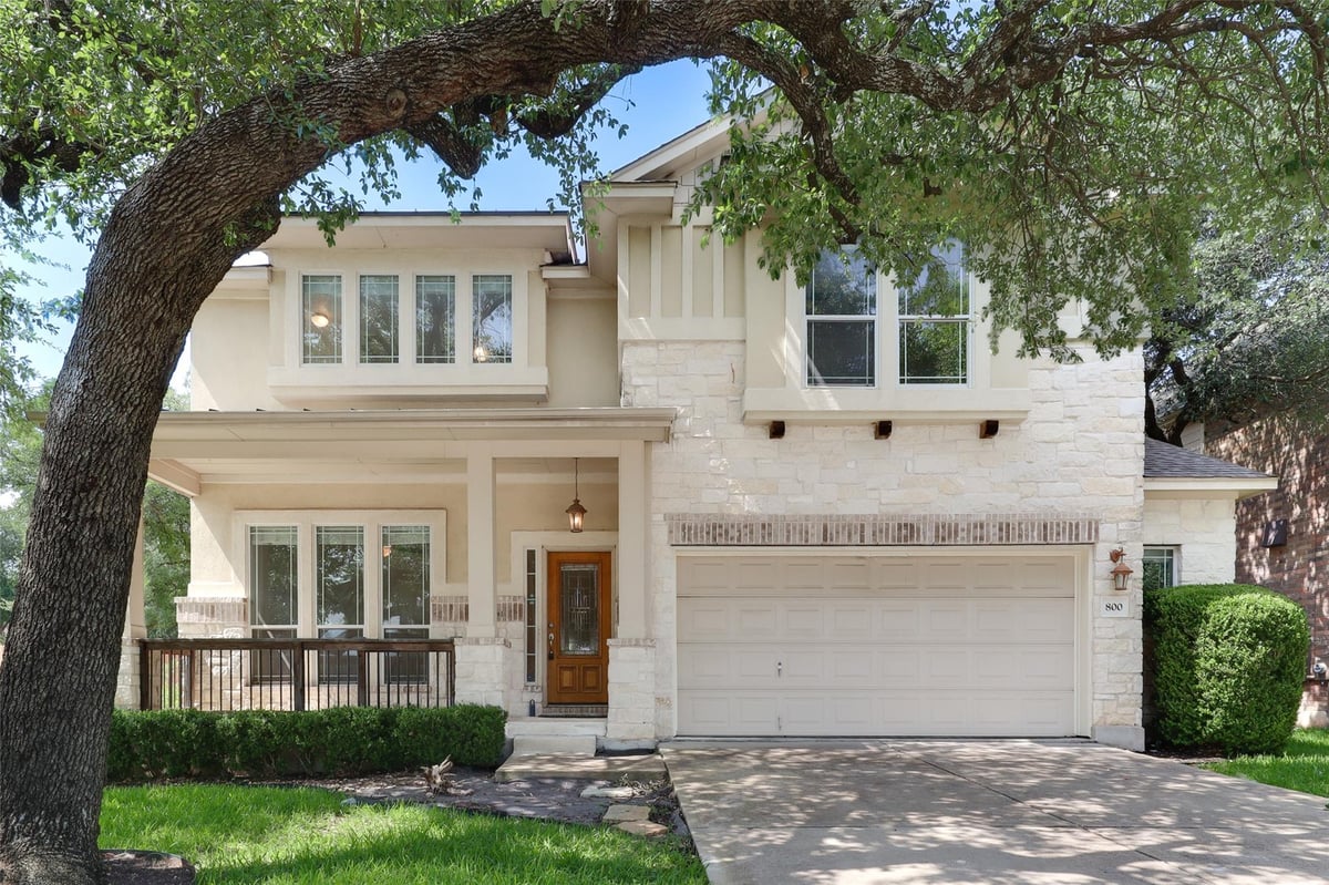 View 800 S Frontier LN in Ranch At Brushy Creek Sec 01 800 S Frontier LN - front exterior - Luxury home in Ranch At Brushy Creek Sec 01, Cedar Park, TX