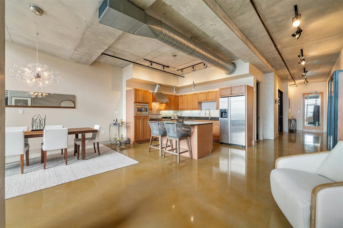 Bathroom at 800 W 5th St Unit #1104 - 2 bed 2 bath home