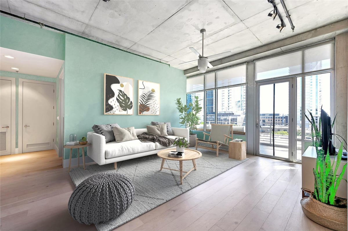 View 800 W 5th St Unit #705 in Austin City Lofts Amd 800 W 5th St Unit #705 - front exterior - Luxury home in Austin City Lofts Amd, Austin, TX
