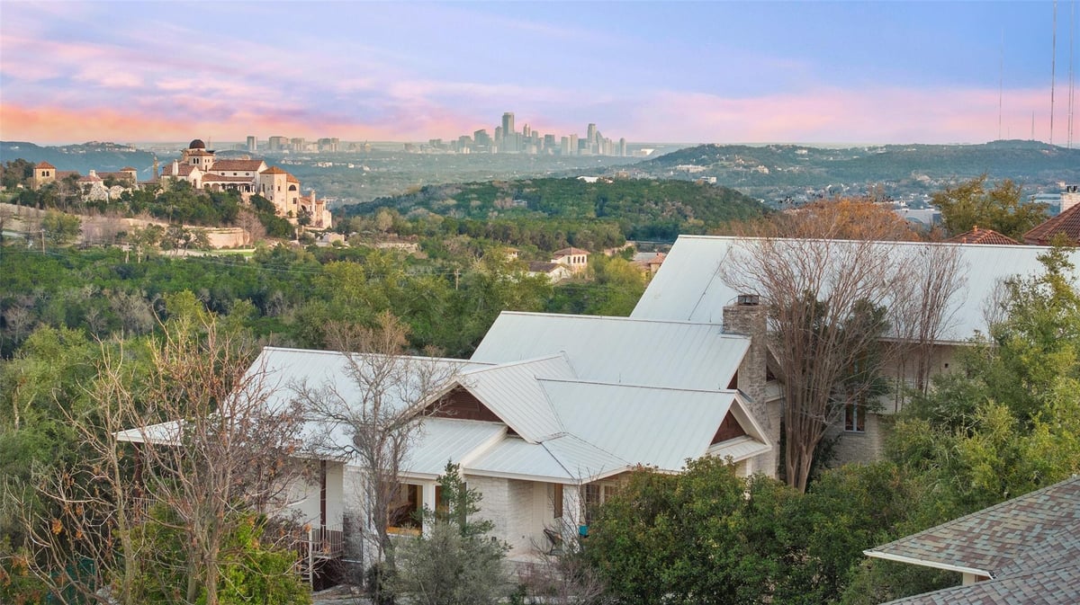 View 8003 Two Coves DR in Westcliff Sec 01-A 8003 Two Coves DR - front exterior - Luxury home in Westcliff Sec 01-A, Austin, TX