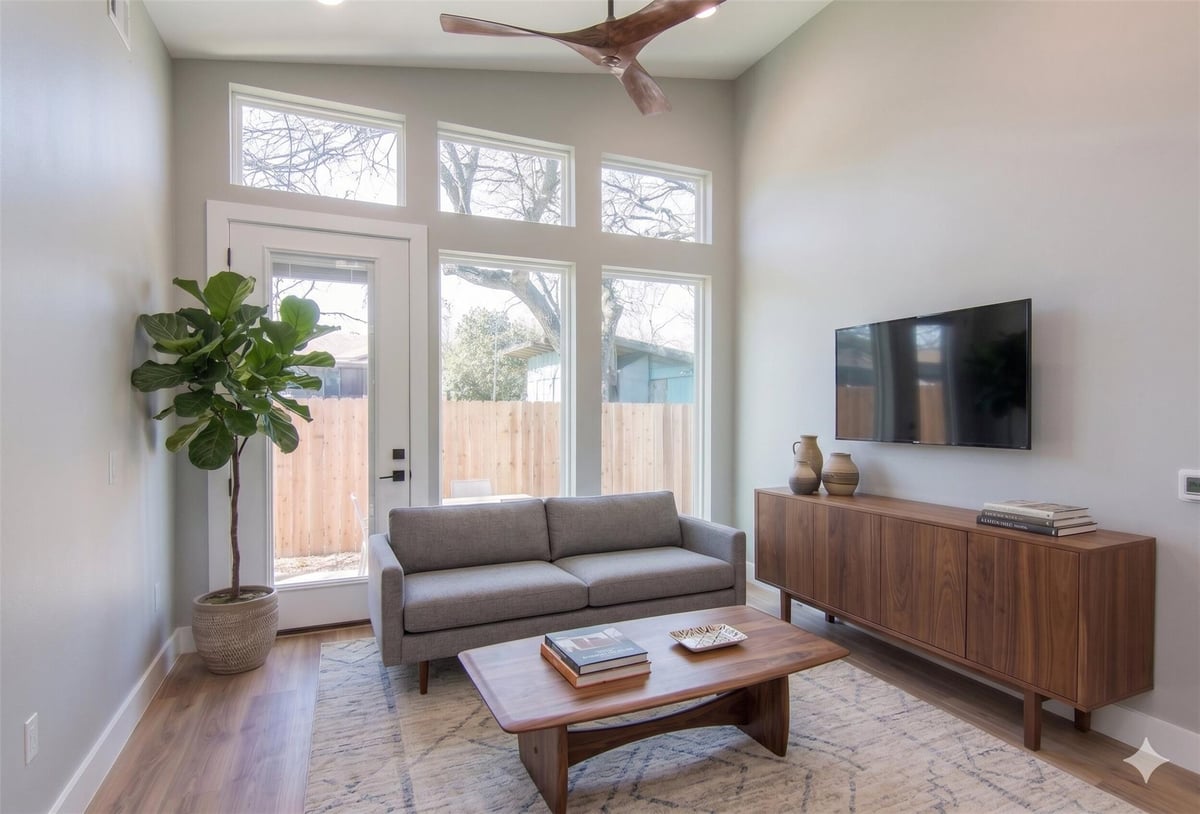 Bathroom at 8006 Gault St Unit #2 - 2 bed 2 bath home