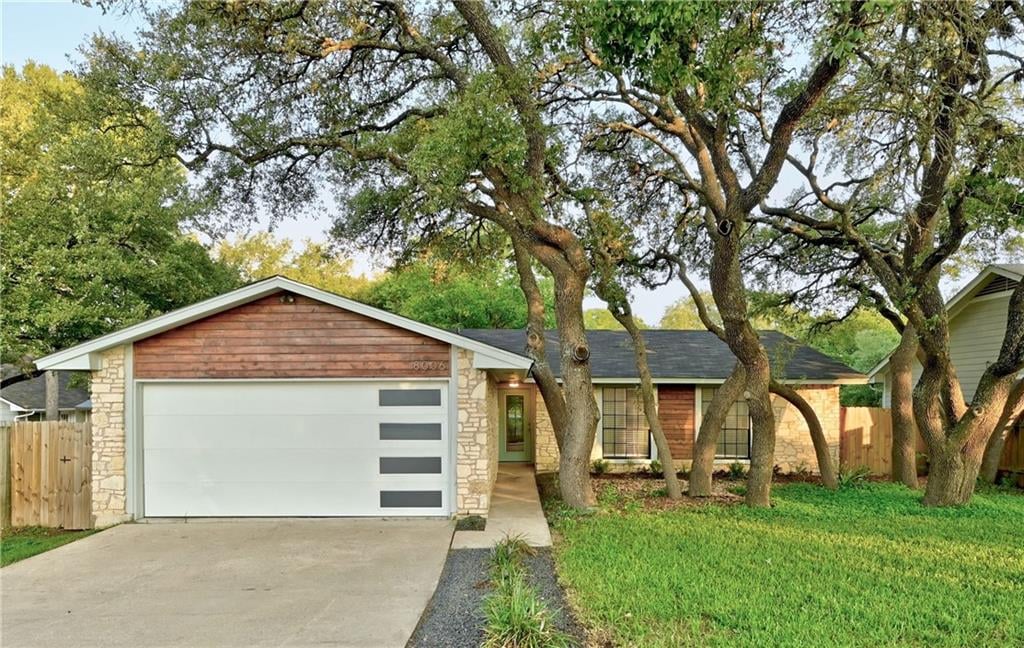 View 8006 Peaceful Hill Ln in Beaconridge 02 Amd 8006 Peaceful Hill Ln - front exterior - Luxury home in Beaconridge 02 Amd, Austin, TX