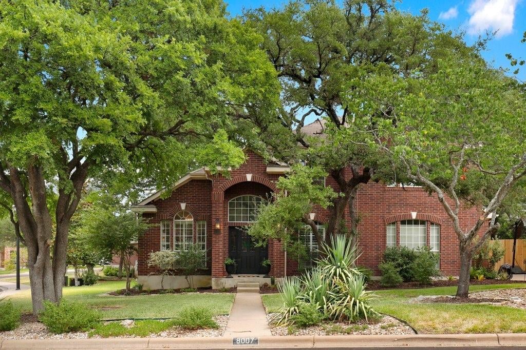 View 8007 Caribou Parke Cv in Parke 8007 Caribou Parke Cv - front exterior - Luxury home in Parke, Austin, TX