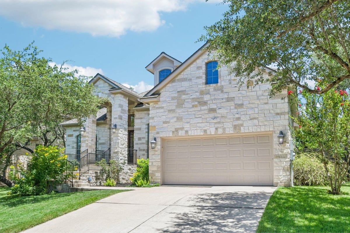 View 8008 Ladera Verde DR in Alta Mira Sec 1 At Circle C Ra 8008 Ladera Verde DR - front exterior - Luxury home in Alta Mira Sec 1 At Circle C Ra, Austin, TX