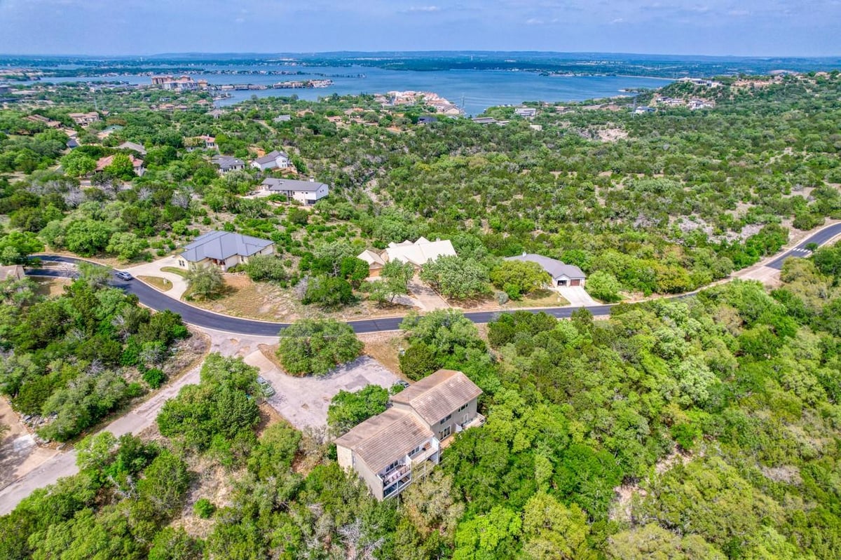 View 801 Grassy Knoll Unit #B in Horseshoe Bay 801 Grassy Knoll Unit #B - front exterior - Luxury home in Horseshoe Bay, Horseshoe Bay, TX