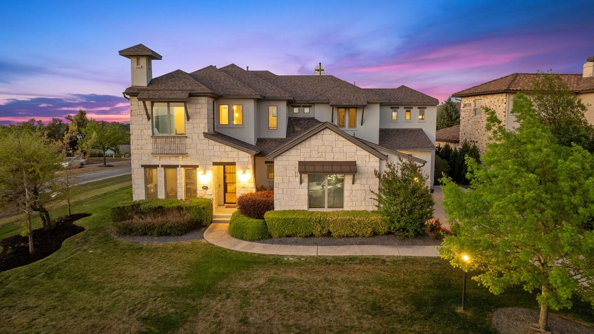 801 Serene Estates Dr - front exterior - Luxury home in Serene Hills Sub Ph 3E, Austin, TX