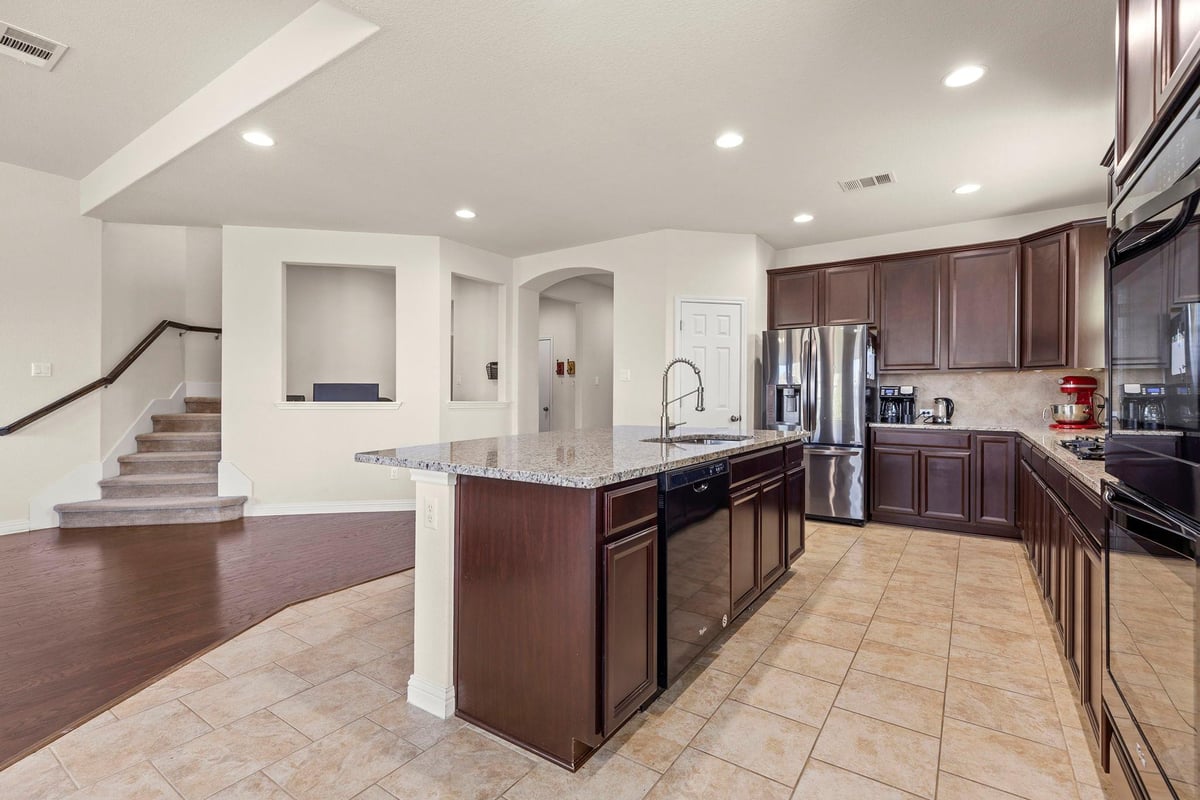 Kitchen at 8012 Arbia Cv - 4 bed 2 bath home