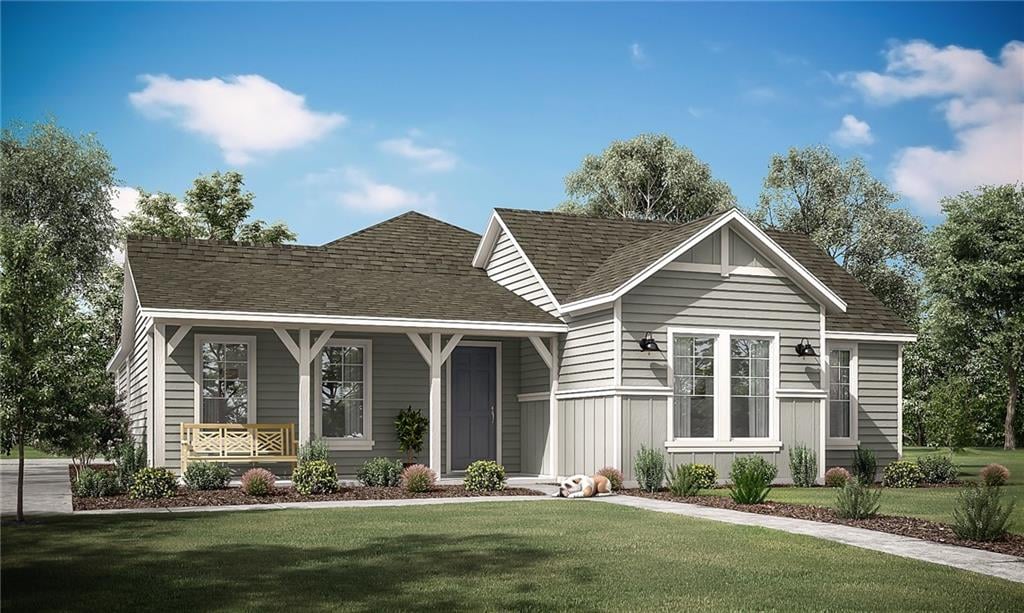 8018 Corrigan Pass - front exterior - Luxury home in Easton Park, Austin, TX