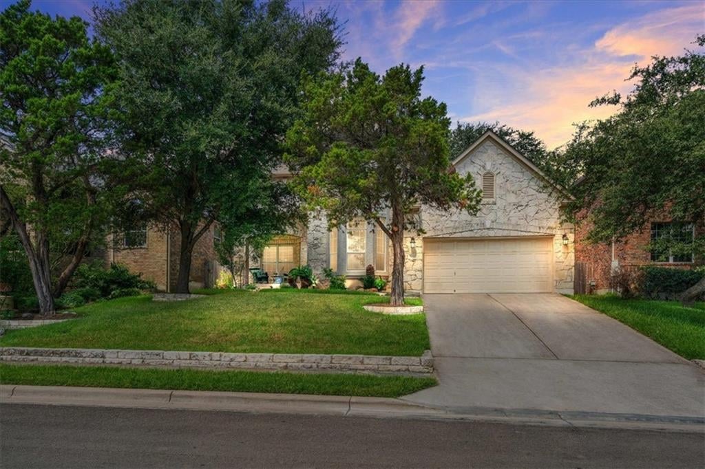 View 8020 Cobblestone DR in Travis Country West Sec 01 8020 Cobblestone DR - front exterior - Luxury home in Travis Country West Sec 01, Austin, TX