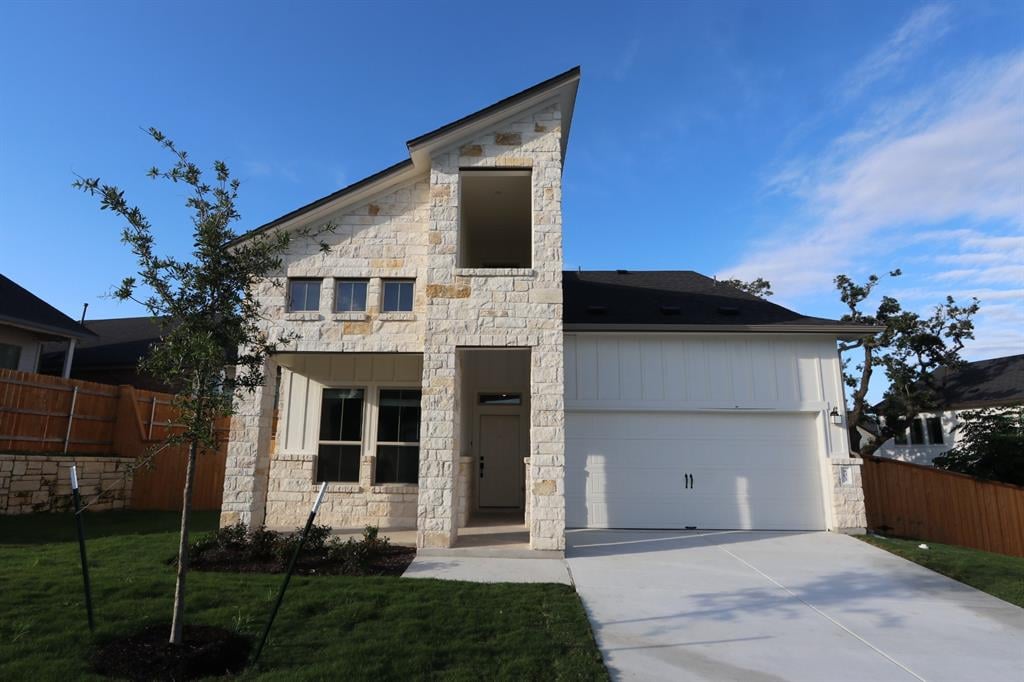 View 803 Dayton Dr in Hills of Estancia 803 Dayton Dr - front exterior - Luxury home in Hills of Estancia, Austin, TX