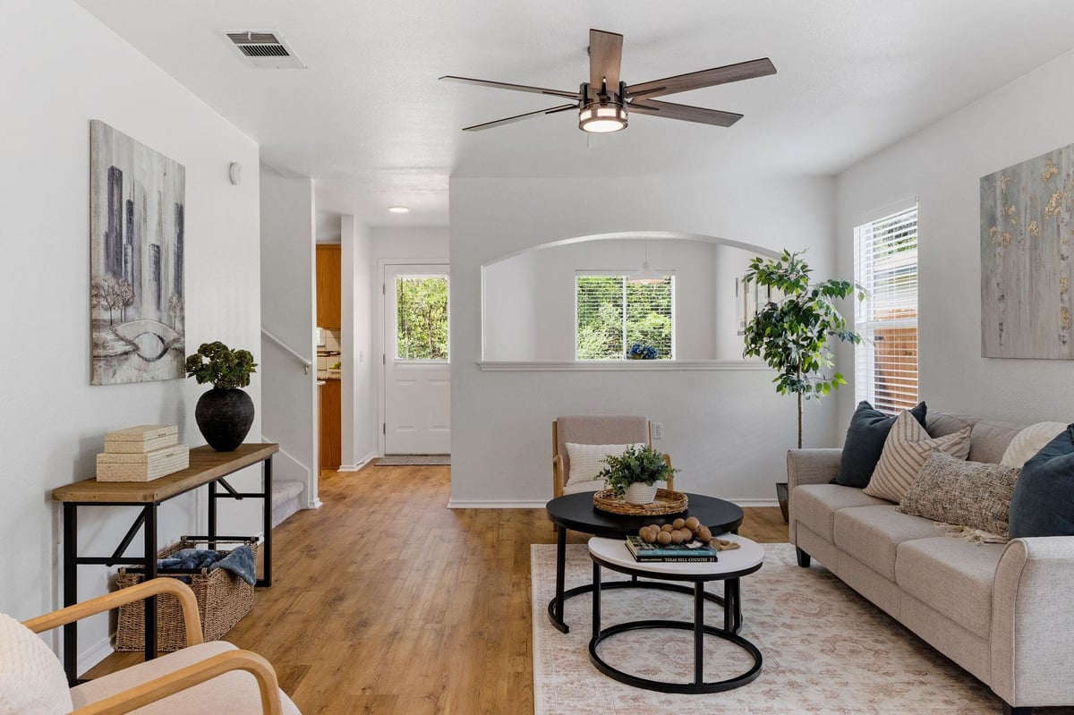 Living area at 805 Sheraton Ave - 3 bed 2 bath home