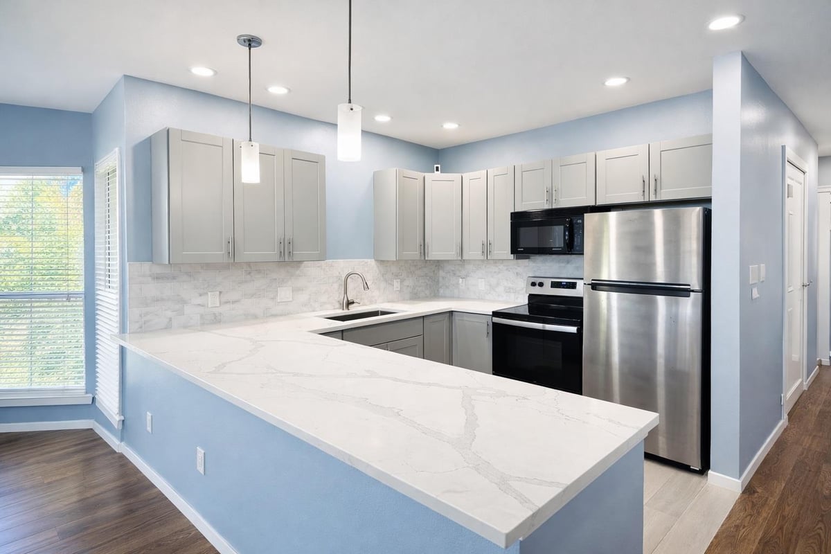 Kitchen at 808 W 29th St Unit #206 - 2 bed 2 bath home