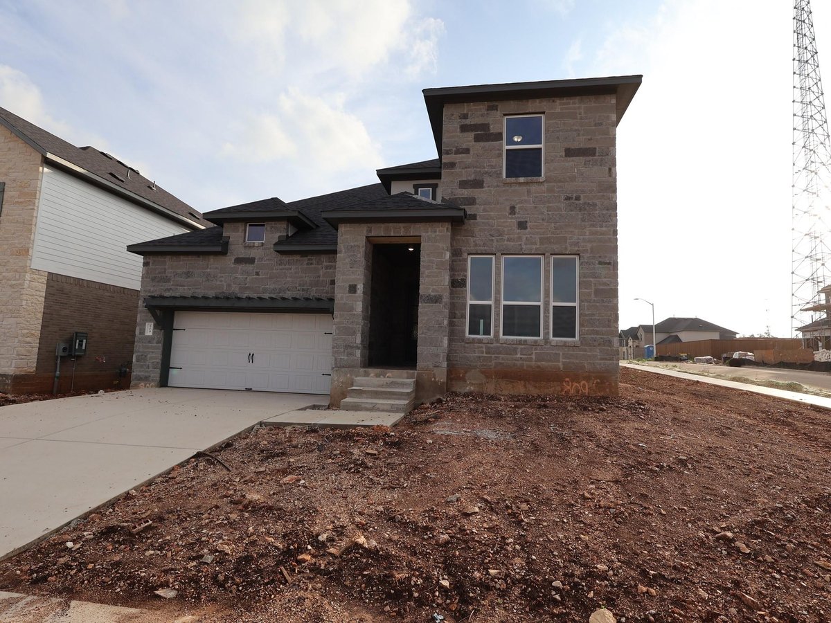 View 809 Purmela ST in Edgewood 809 Purmela ST - front exterior - Luxury home in Edgewood, Leander, TX