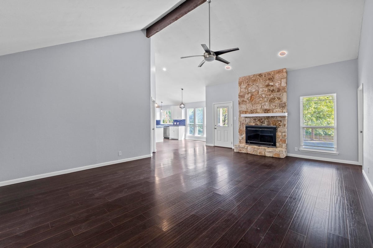 Primary bedroom at 809 Stillhouse Spg - 3 bed 2 bath home