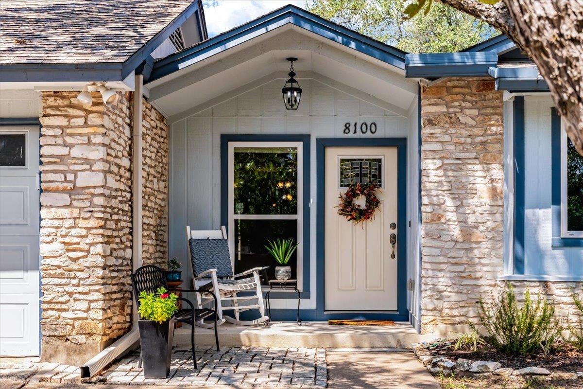 View 8100 Appomattox Dr in Shiloh Ph 02 Sec 01 Amd 8100 Appomattox Dr - front exterior - Luxury home in Shiloh Ph 02 Sec 01 Amd, Austin, TX