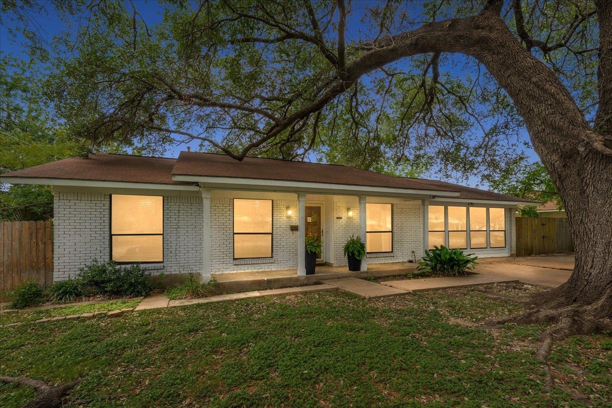 8102 Shadowood Dr - front exterior - Luxury home in Allandale North Sec 03, Austin, TX