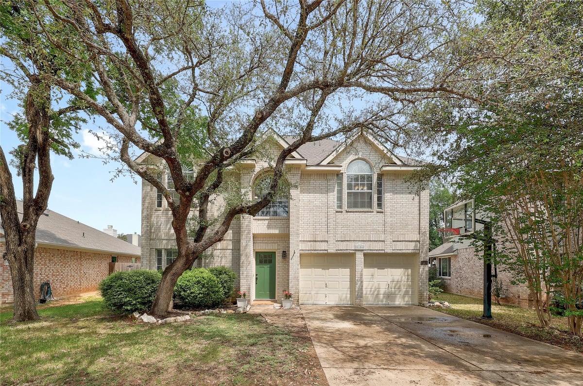 View 8106 Miller Falls Dr in Fern Bluff Sec 03A 8106 Miller Falls Dr - front exterior - Luxury home in Fern Bluff Sec 03A, Round Rock, TX