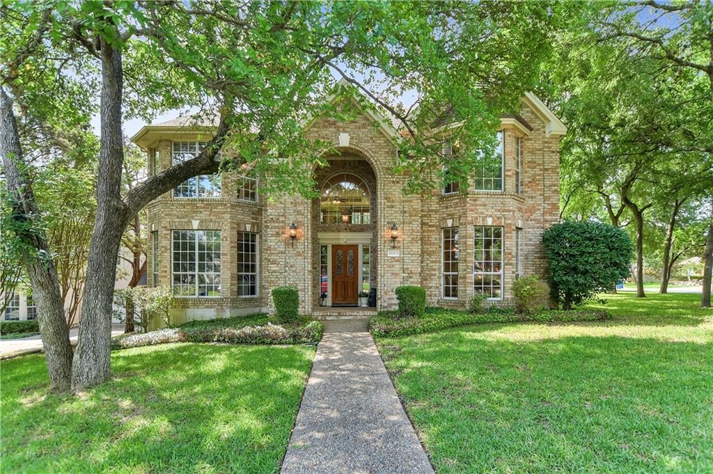 View 8107 PAMPAS Cv in Jester Point 02 Sec 05-B 8107 PAMPAS Cv - front exterior - Luxury home in Jester Point 02 Sec 05-B, Austin, TX