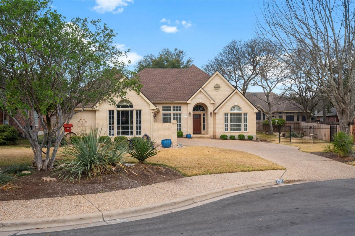 View 8108 Asherton Cv in Jester Point 02 Sec 06-B 8108 Asherton Cv - front exterior - Luxury home in Jester Point 02 Sec 06-B, Austin, TX