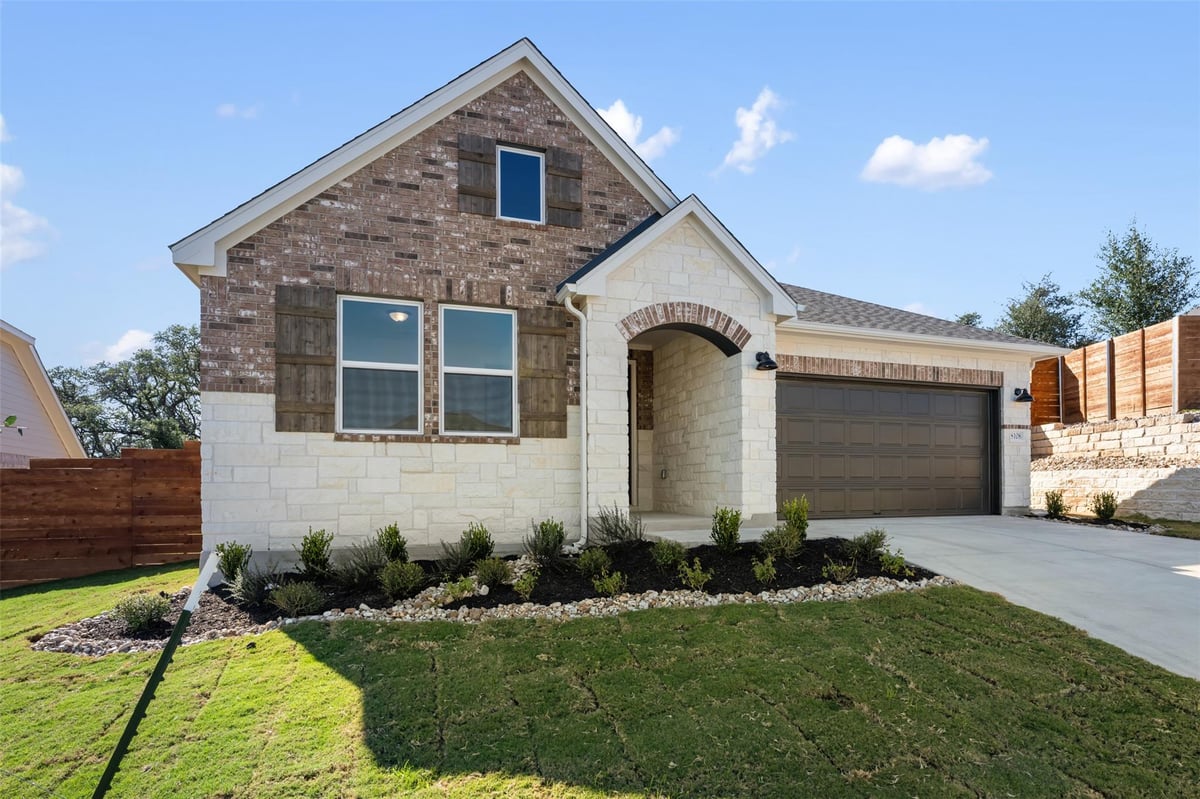 View 8108 Grenadier DR in Provence 8108 Grenadier DR - front exterior - Luxury home in Provence, Austin, TX