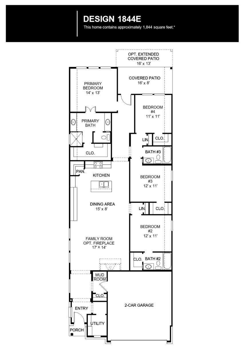 Living area at 8108 Peerless Pass - 4 bed 3 bath home