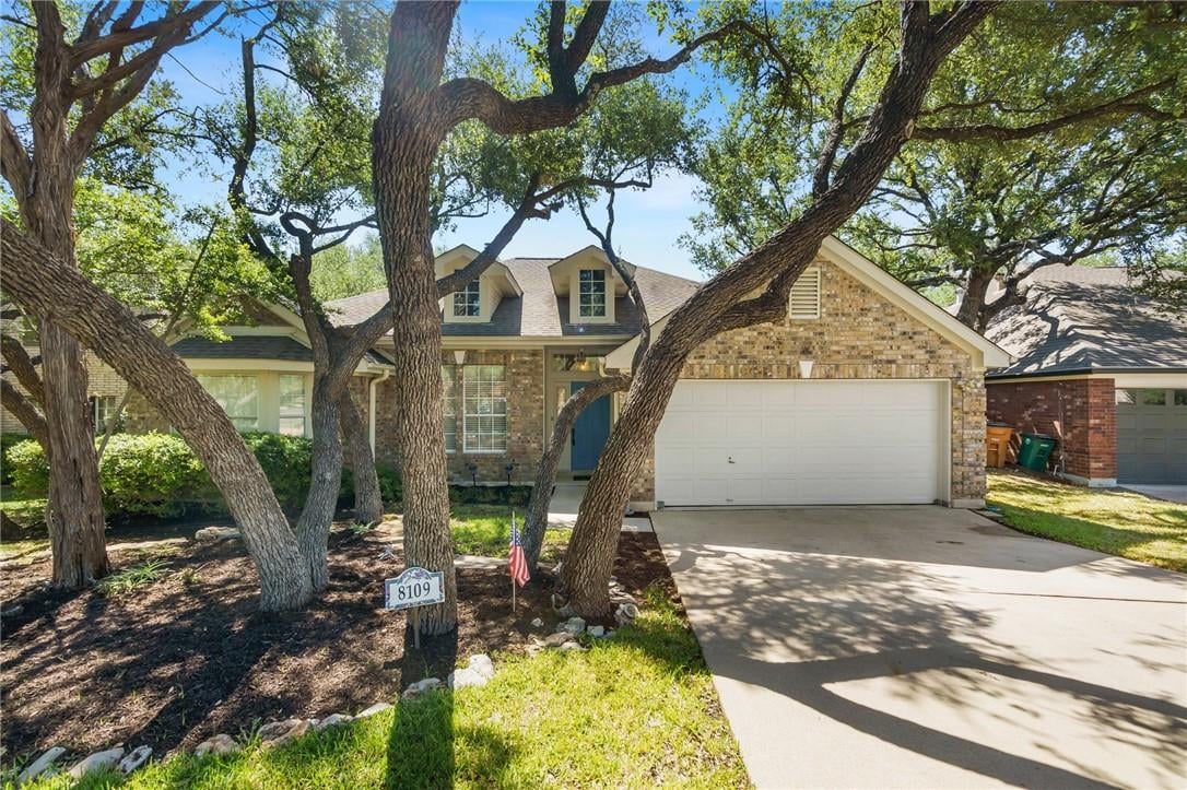 View 8109 Castle Peake Trl in Parke 8109 Castle Peake Trl - front exterior - Luxury home in Parke, Austin, TX