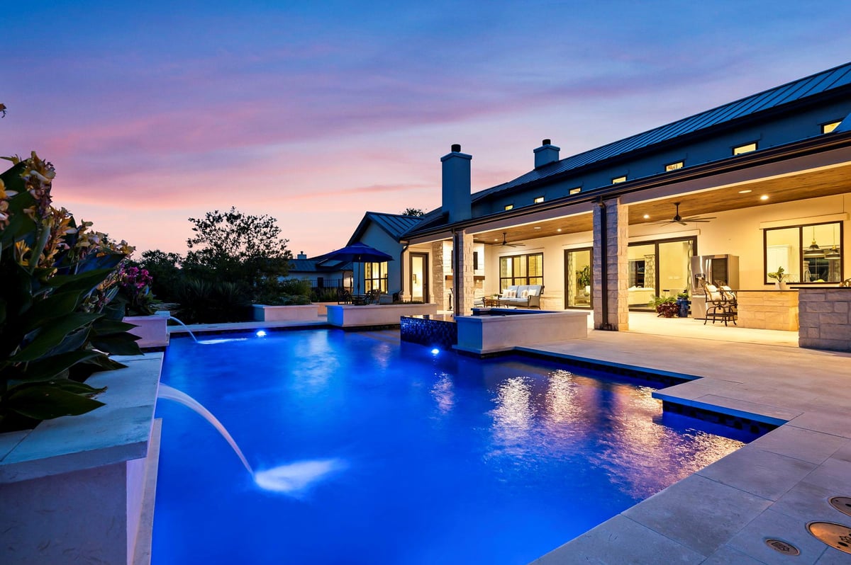 View 811 Wade Rd in Oxbow on the Guadalupe 811 Wade Rd - front exterior - Luxury home in Oxbow on the Guadalupe, New Braunfels, TX