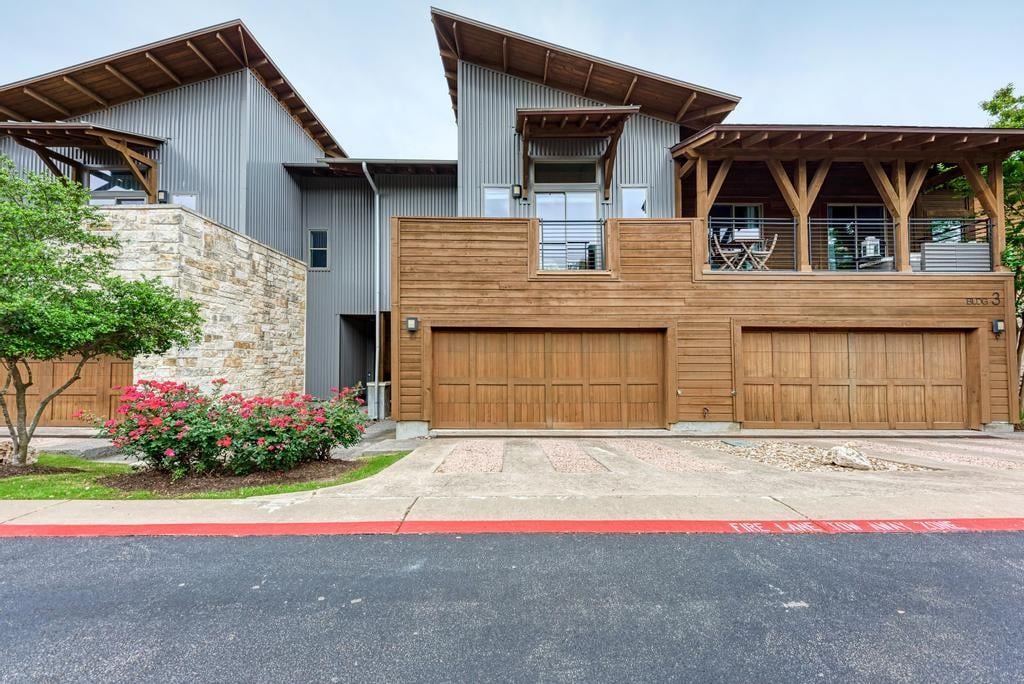 View 8110 Ranch Road 2222 Unit #10 in Hillside Amd The 8110 Ranch Road 2222 Unit #10 - front exterior - Luxury home in Hillside Amd The, Austin, TX