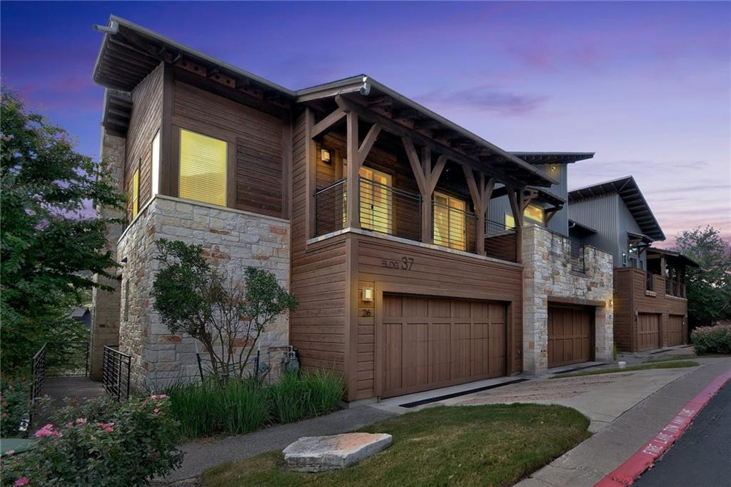 View 8110 Ranch Road 2222 Unit #26 in Hillside Amd The 8110 Ranch Road 2222 Unit #26 - front exterior - Luxury home in Hillside Amd The, Austin, TX