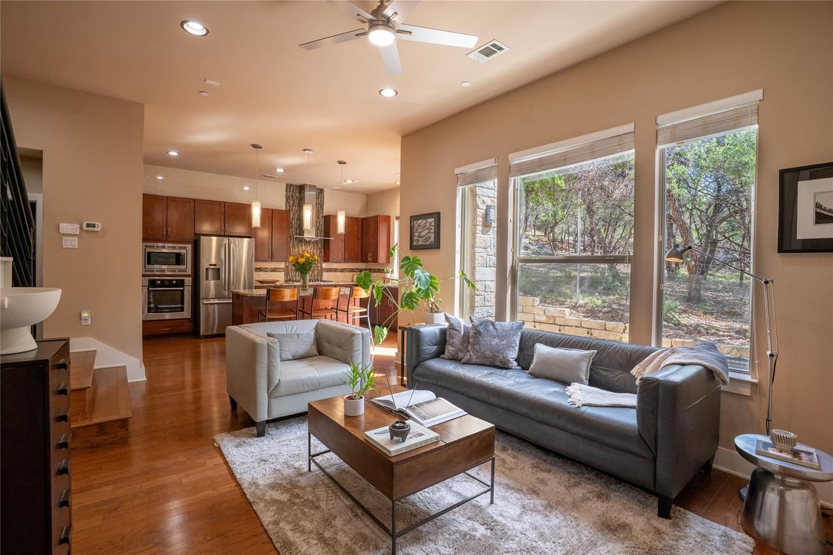View 8110 Ranch Road 2222 Unit #45 in Hillside 8110 Ranch Road 2222 Unit #45 - front exterior - Luxury home in Hillside, Austin, TX