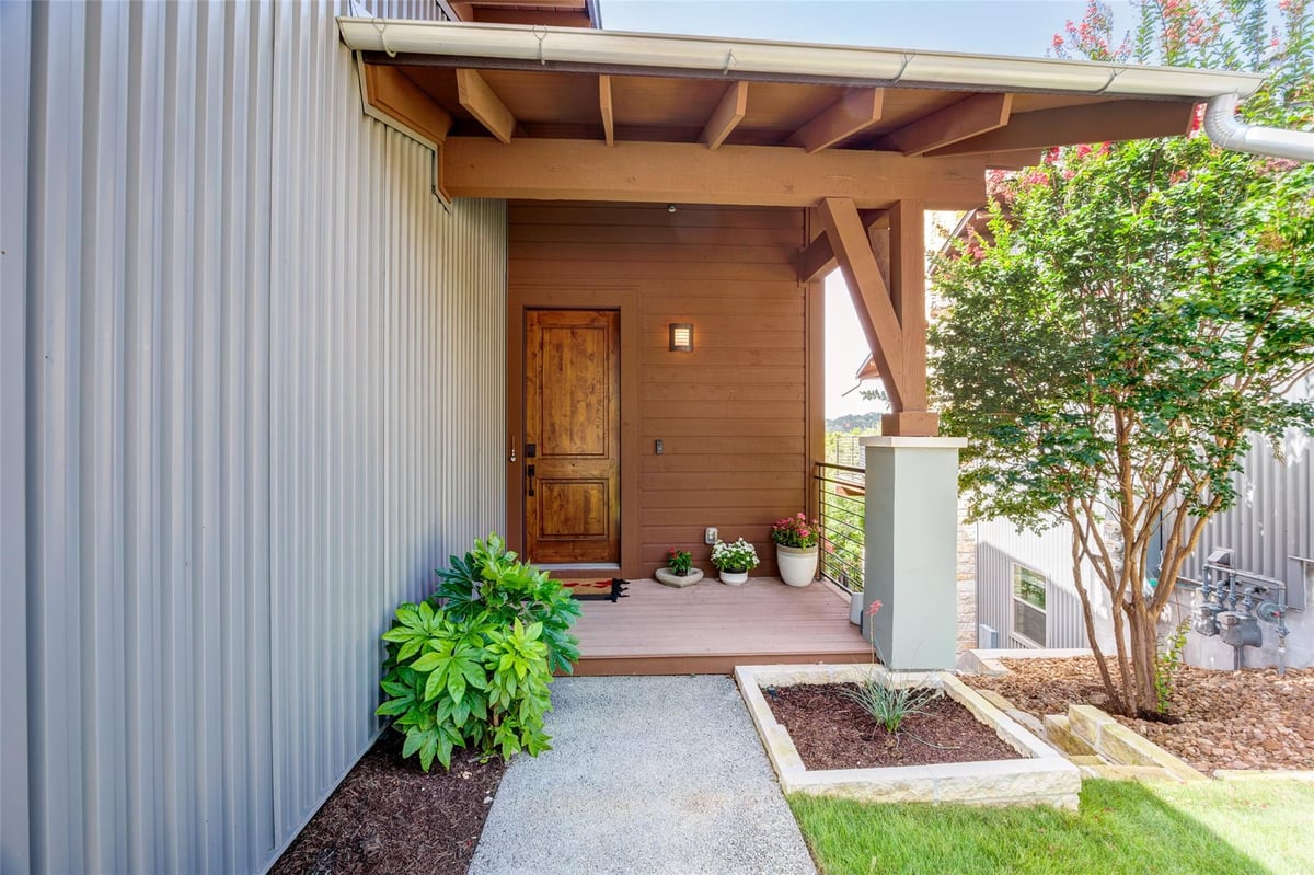 View 8110 Ranch Road 2222 Unit #57 in Hillside Amd The 8110 Ranch Road 2222 Unit #57 - front exterior - Luxury home in Hillside Amd The, Austin, TX
