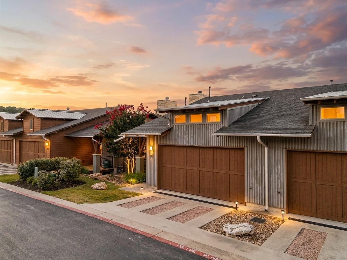 View 8110 Ranch Road 2222 Unit #68 in Hillside Amd The 8110 Ranch Road 2222 Unit #68 - front exterior - Luxury home in Hillside Amd The, Austin, TX