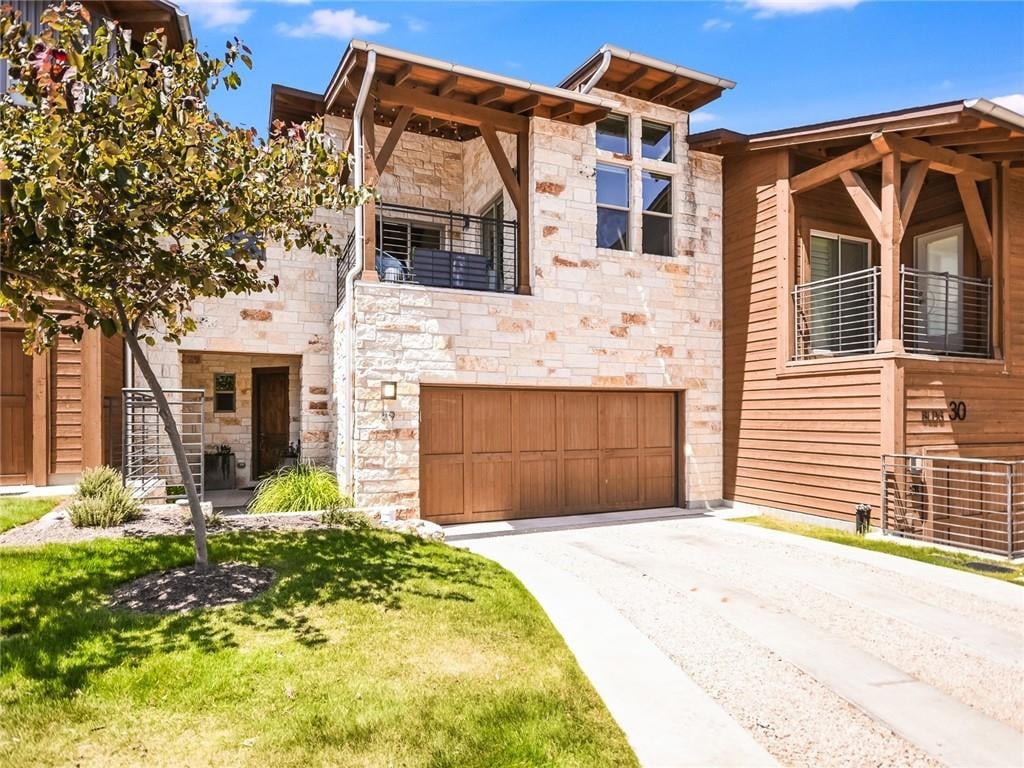 View 8110 Ranch Road 2222 Unit #89 in The Hillside 8110 Ranch Road 2222 Unit #89 - front exterior - Luxury home in The Hillside, Austin, TX