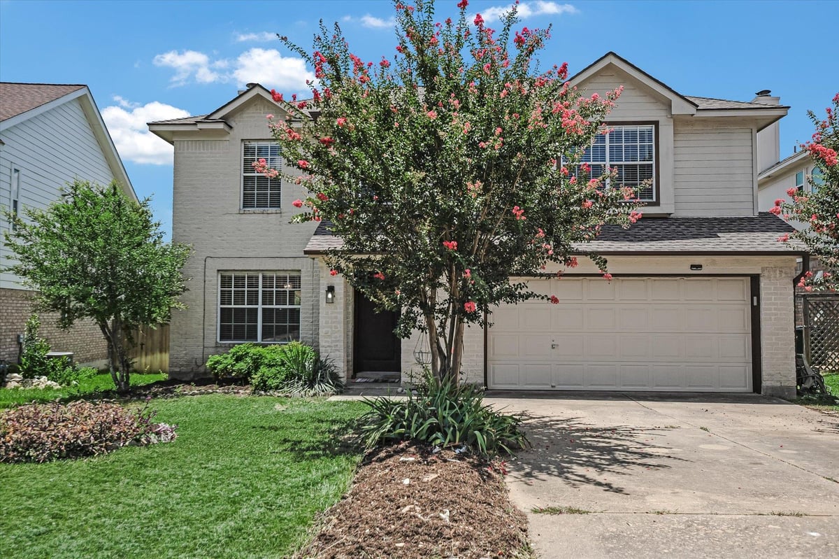 View 8111 Hawick DR in Cat Hollow Sec A Ph 01 8111 Hawick DR - front exterior - Luxury home in Cat Hollow Sec A Ph 01, Round Rock, TX