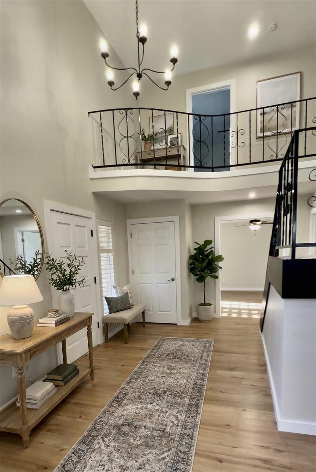Living area at 8111 Middle Ct - 3 bed 2 bath home