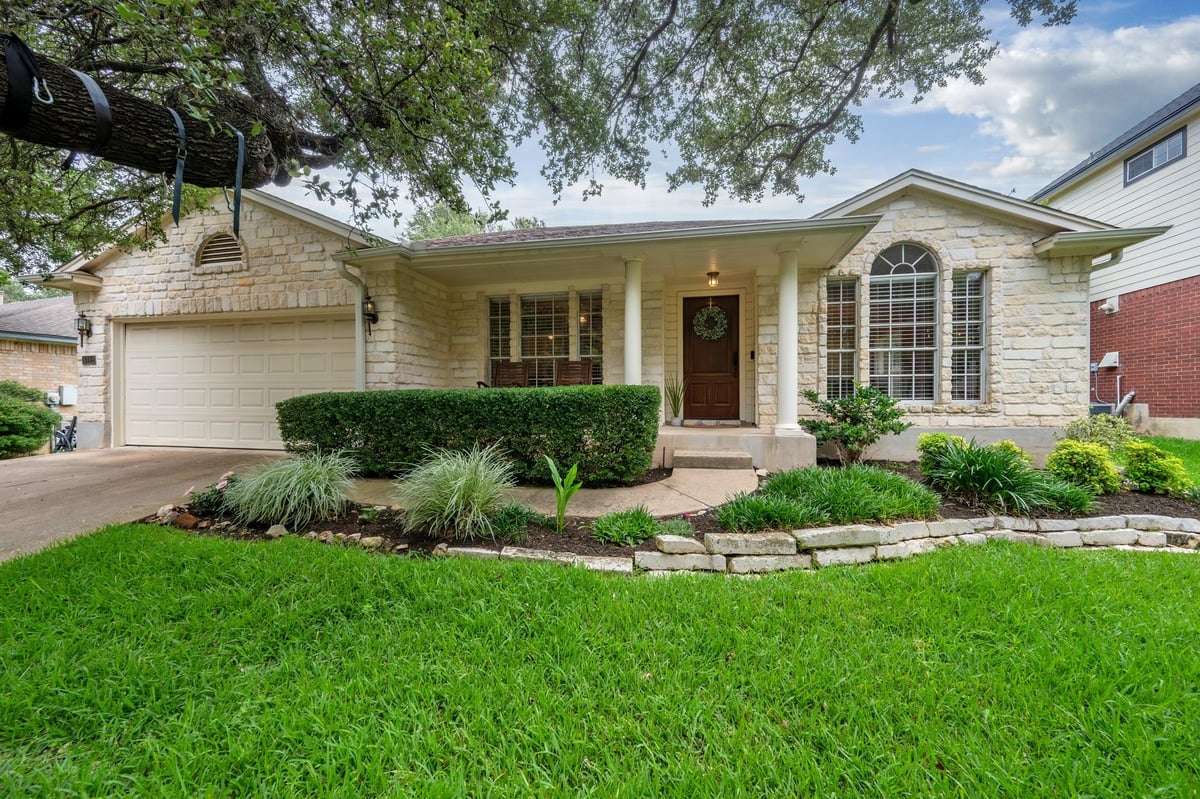 View 8112 Luling LN in Milwood Sec 37b 8112 Luling LN - front exterior - Luxury home in Milwood Sec 37b, Austin, TX