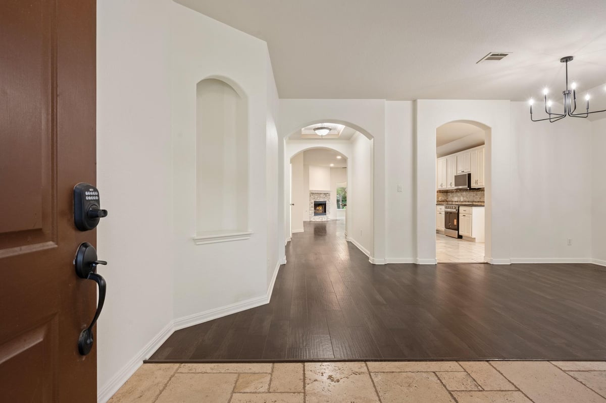 Living area at 8113 Campeche Bay Pl - 3 bed 2 bath home