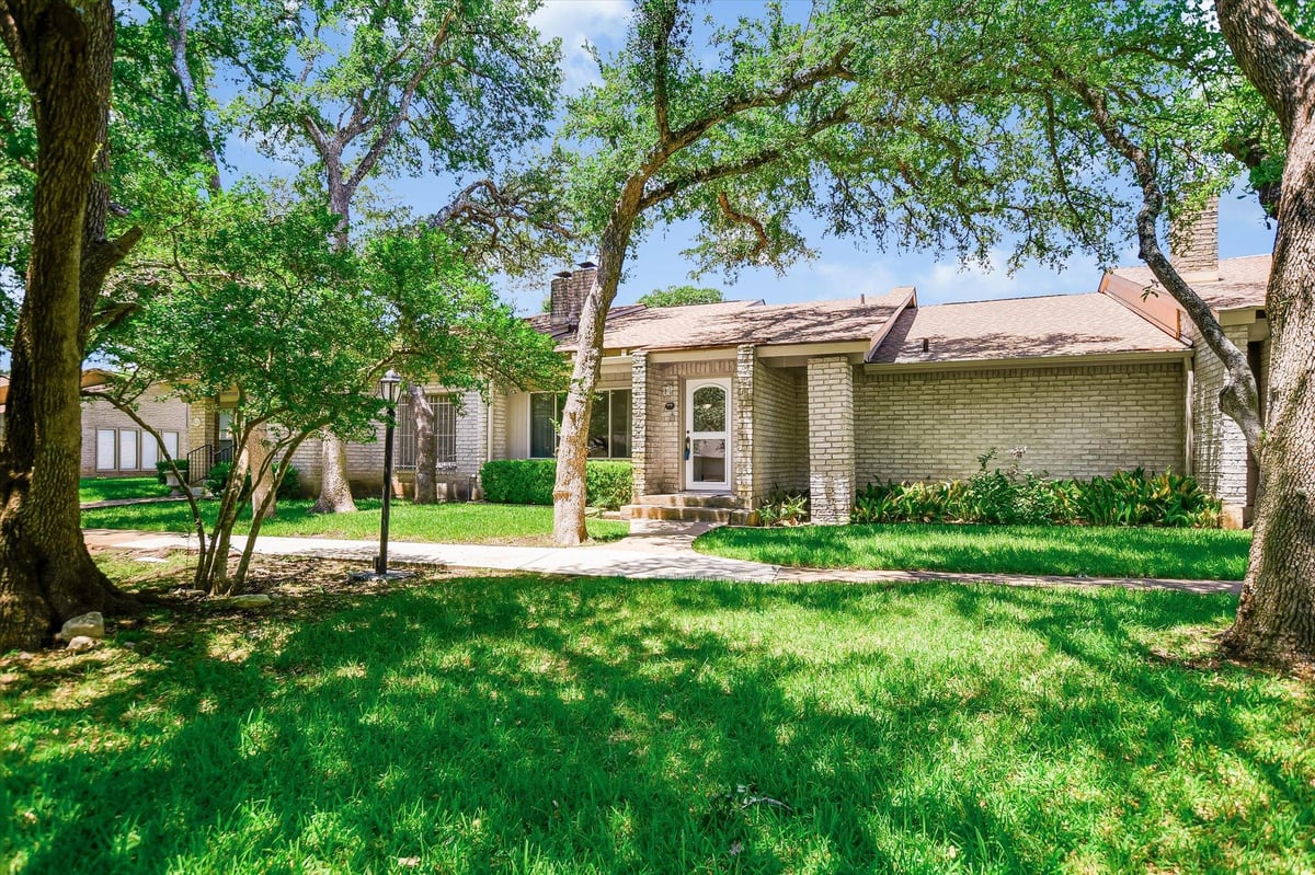 View 8113 East CT in Forest Mesa/Villa Serena 8113 East CT - front exterior - Luxury home in Forest Mesa/Villa Serena, Austin, TX