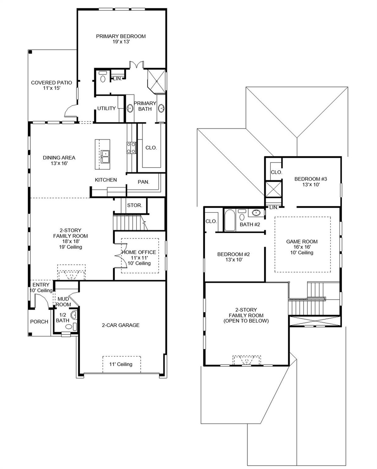 Living area at 8114 Peerless Pass - 3 bed 2 bath home