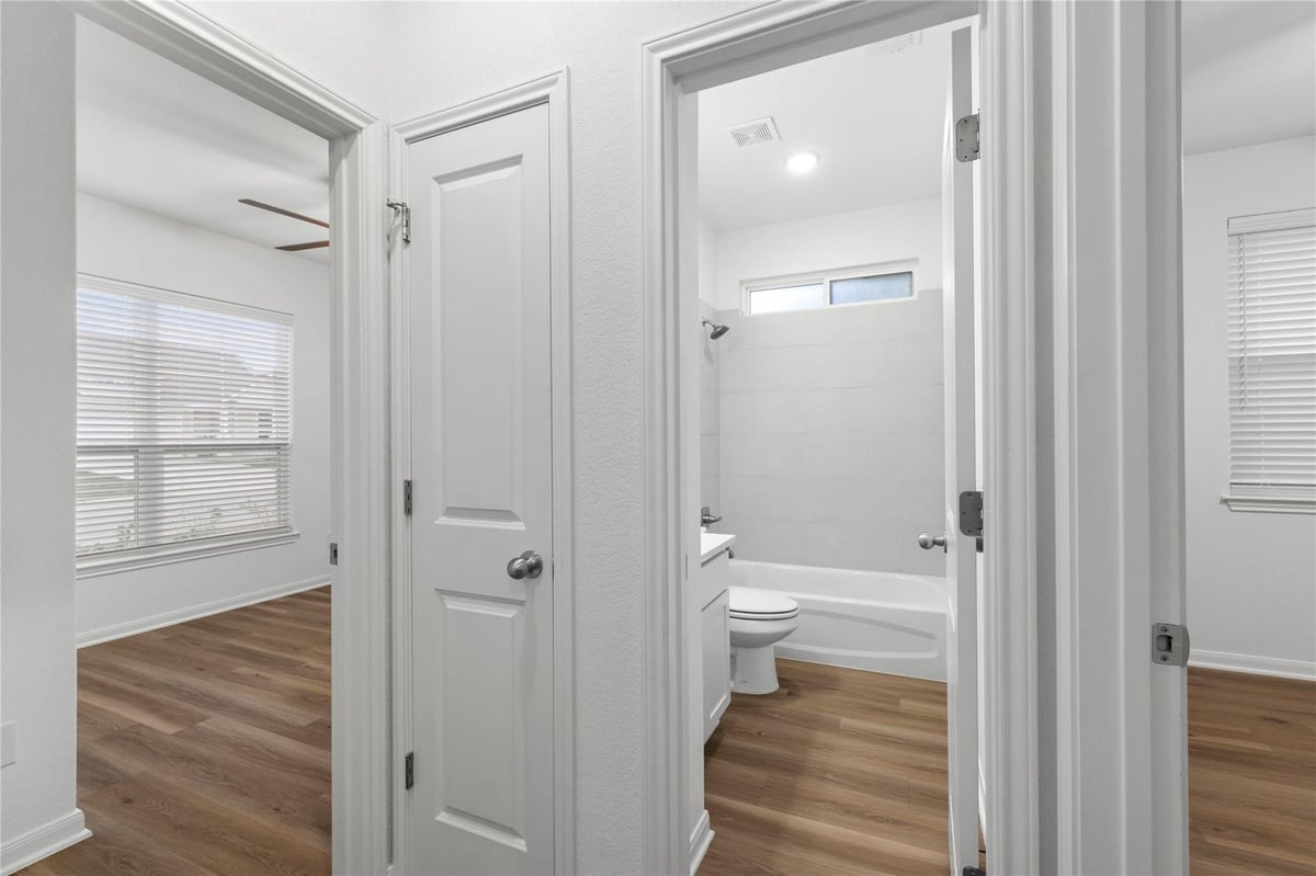 Bathroom at 8114 Timber Hollow Ln - 3 bed 2 bath home