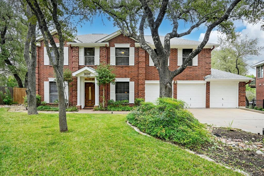 View 8115 Davis Mountain Pass in Parke/Granview Hills 8115 Davis Mountain Pass - front exterior - Luxury home in Parke/Granview Hills, Austin, TX