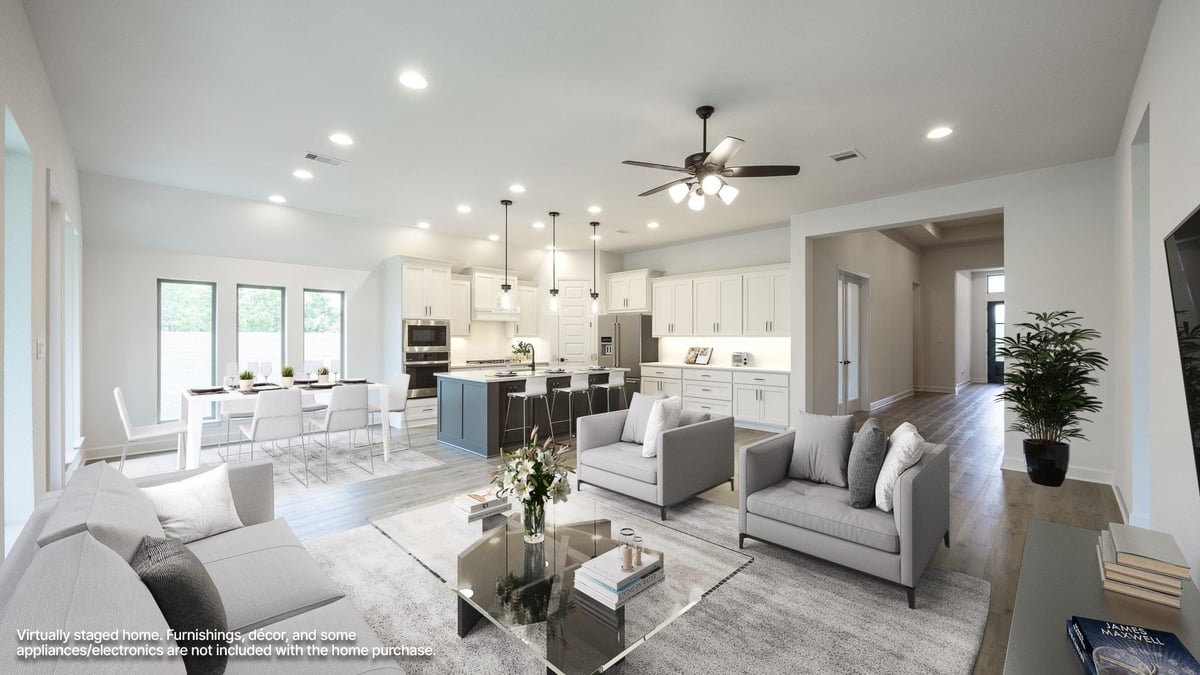 Living area at 812 High Summit Dr - 4 bed 3 bath home